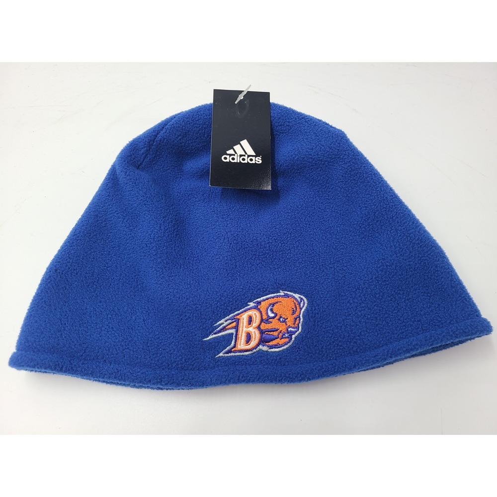 Bucknell University Bison Adidas Beanie Winter Hat Stocking Cap Men NCAA Blue
